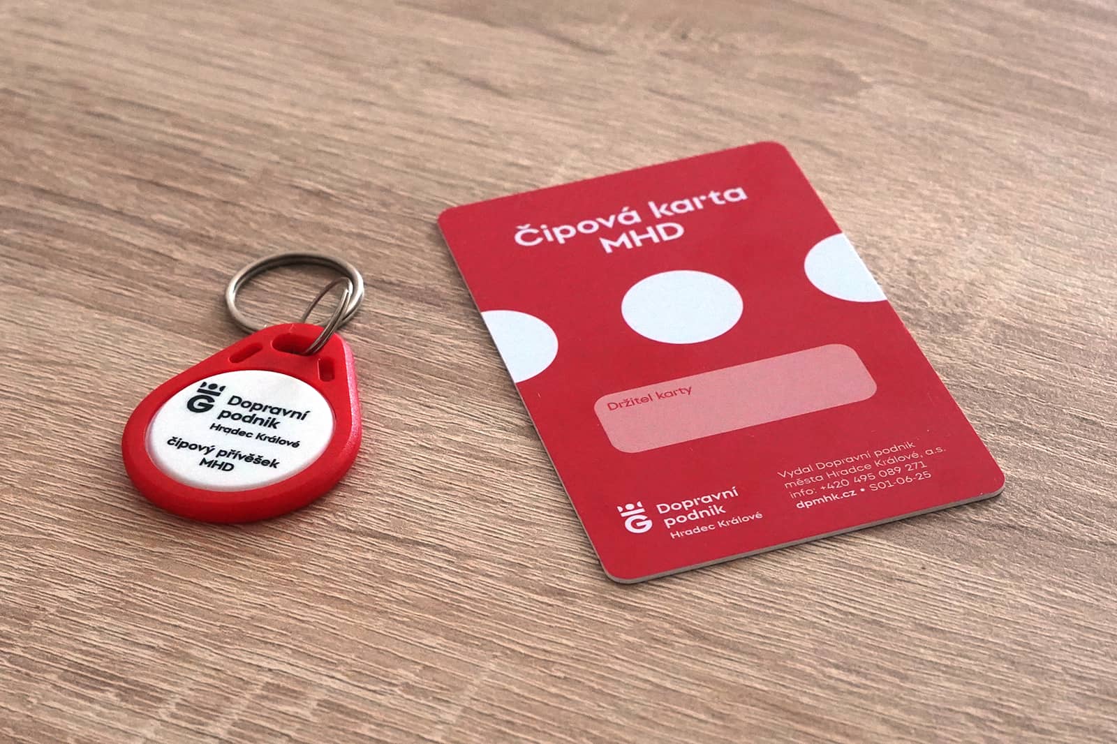 Čipová karta a Čipový přívěšek MHD