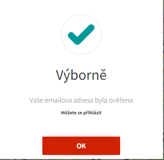 Postup registrace cestujícího, scan obrazovky